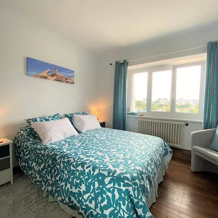 Maison Vue Et Wifi A 550m De La De Trestraou A - Ref 501 Villa *
